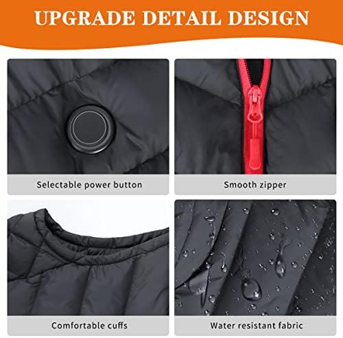 Vue 4 de Gilet Chauffant Pour Femme