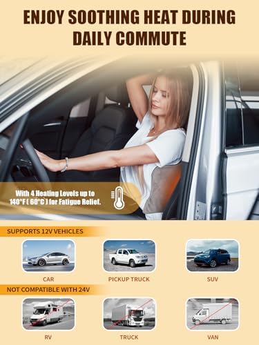 Vue 5 de Couverture Chauffante De Voiture
