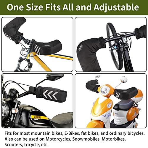 Vue 2 de Zerotop Velo Guidon Mitaines