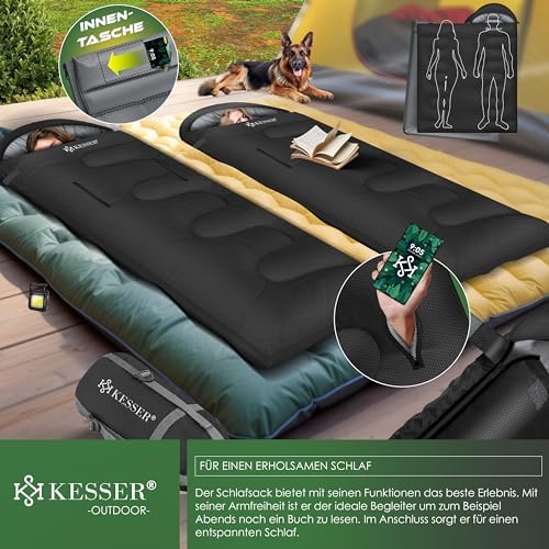 Vue 4 de Kesser Sac De Couchage
