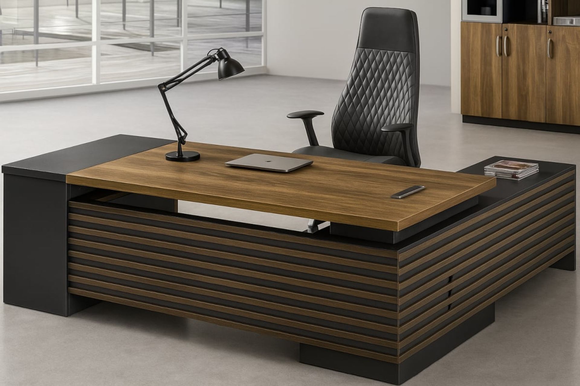 Bureau de Direction - Mobilier artisanal Ebène Madagascar