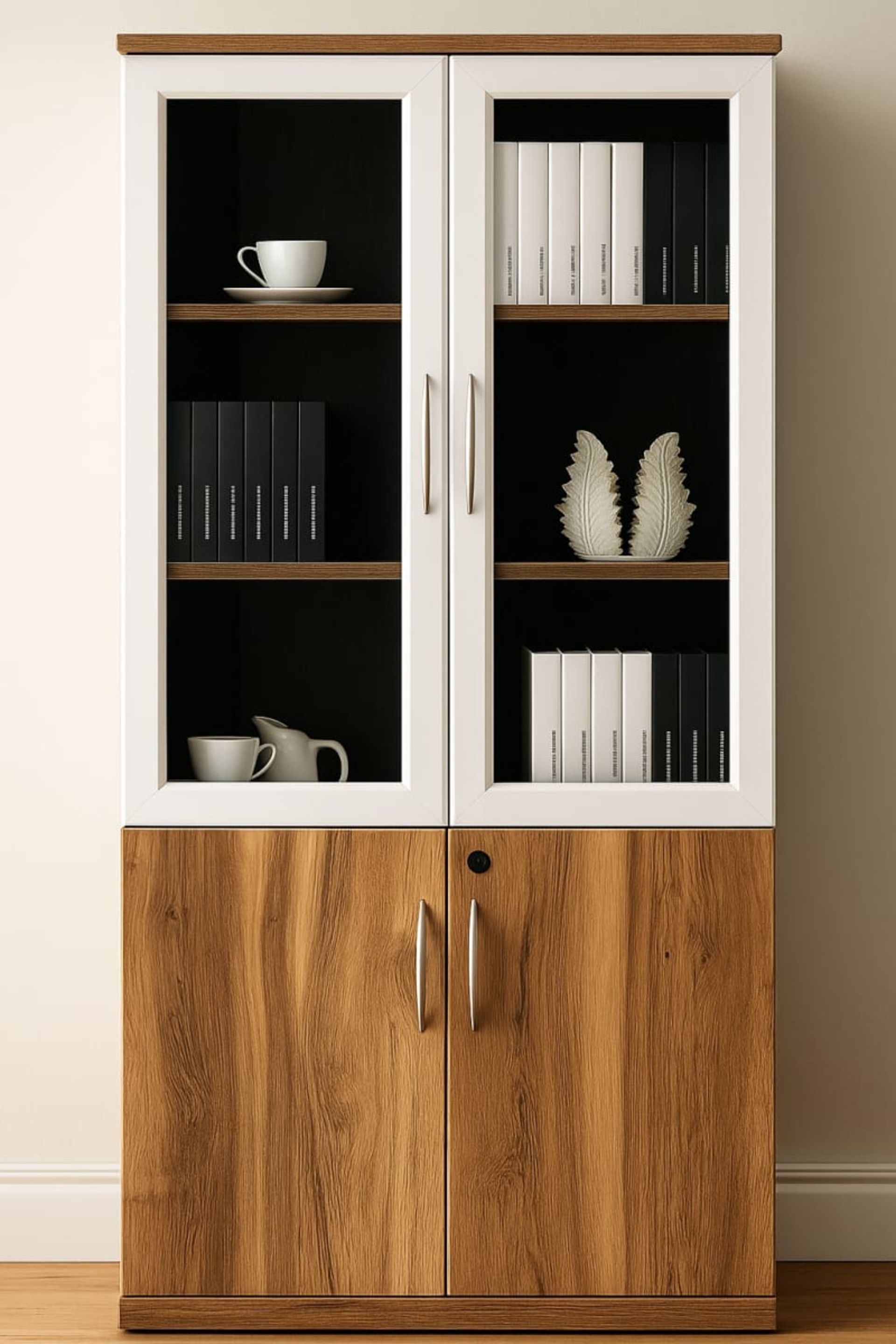 Armoire de Bureau Executive - Mobilier artisanal Ebène Madagascar