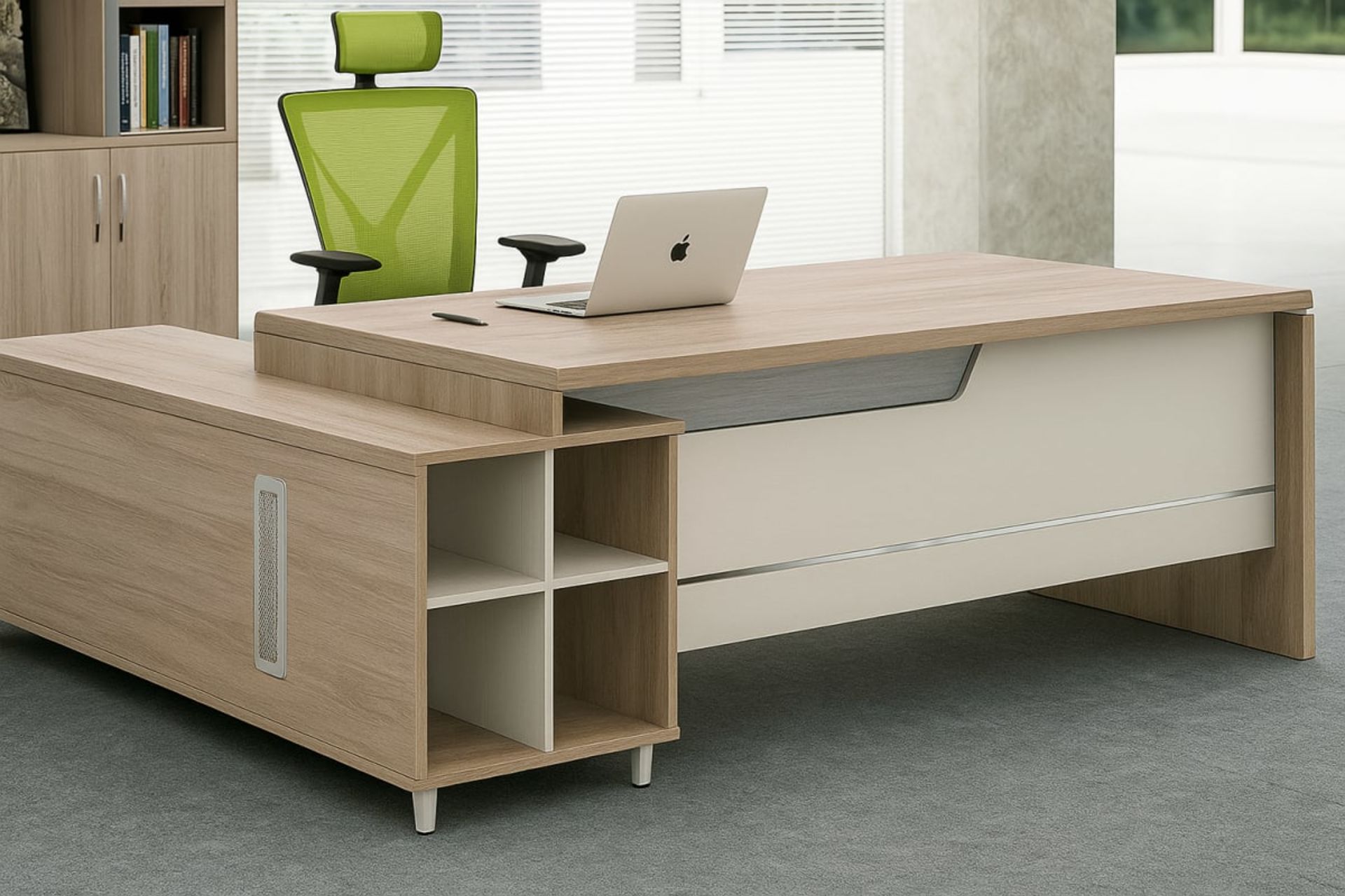 Bureau de direction - Mobilier artisanal Ebène Madagascar