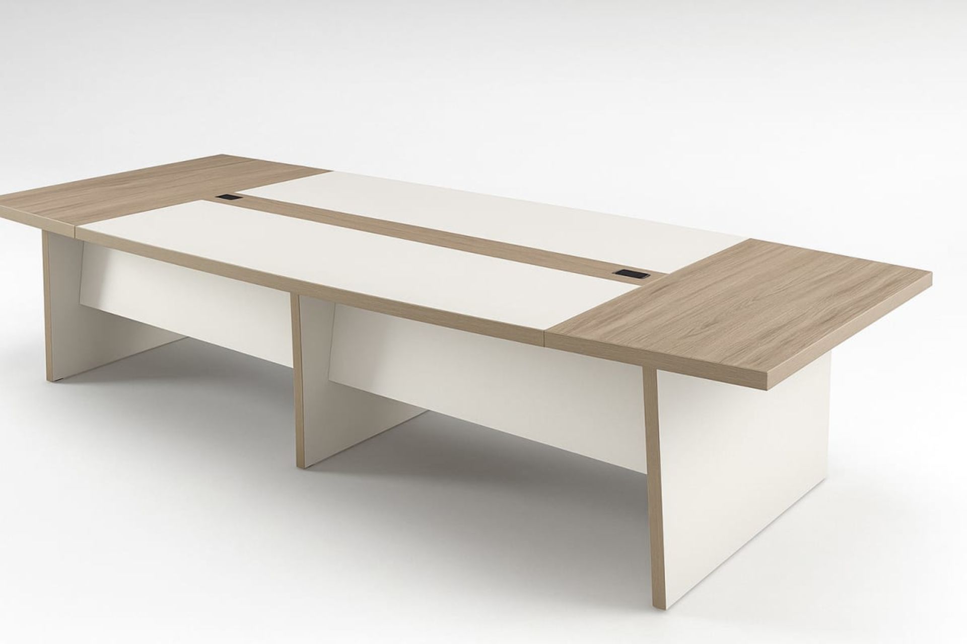 Table de réunion modulaire - Mobilier artisanal Ebène Madagascar
