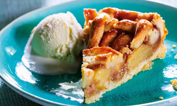 Tarte de Maçã com Gelado