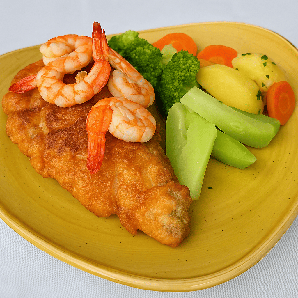 FILETE DE ESPADA COM CAMARÕES