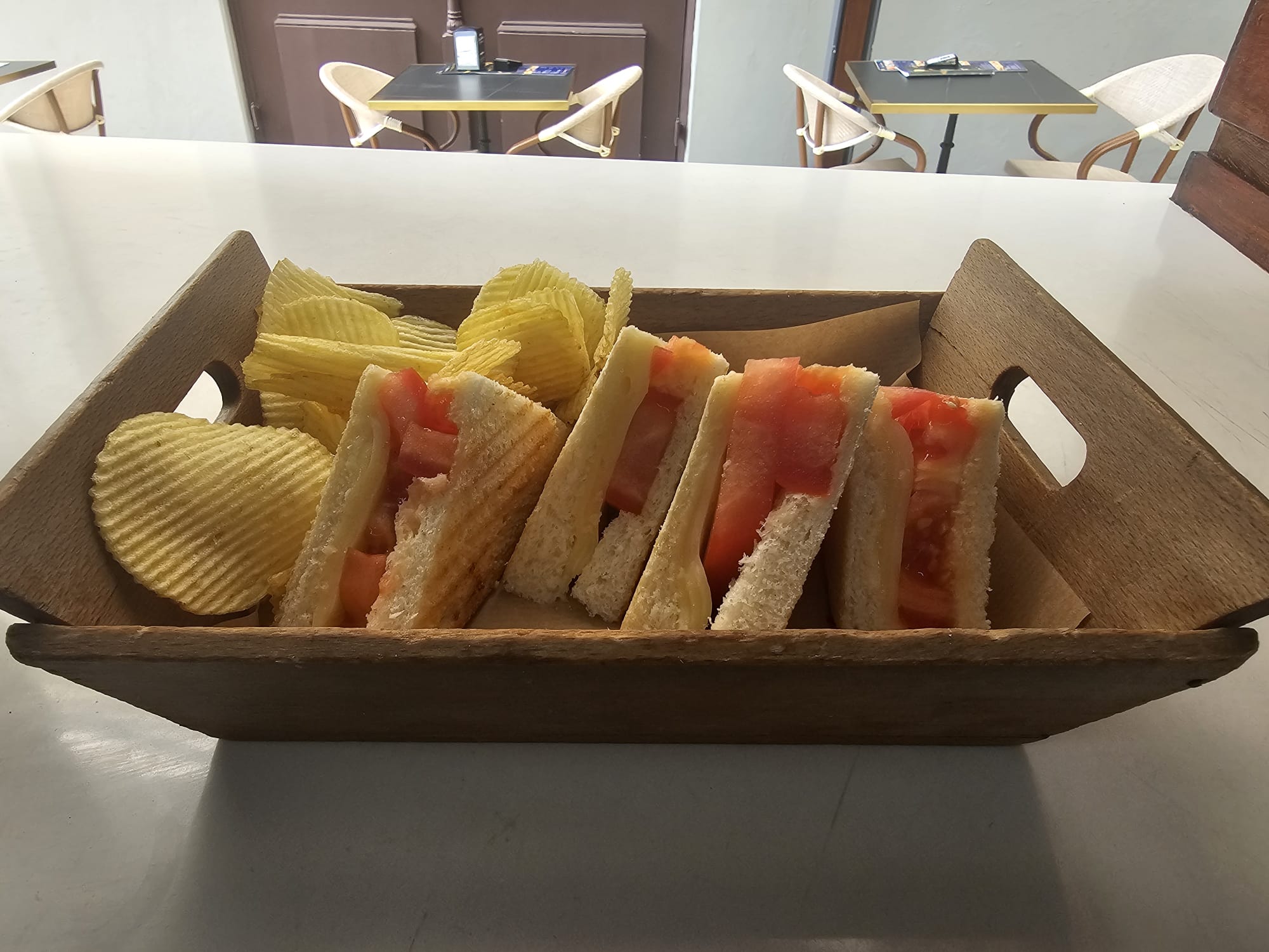 Sandes | Tosta Queijo e Tomate