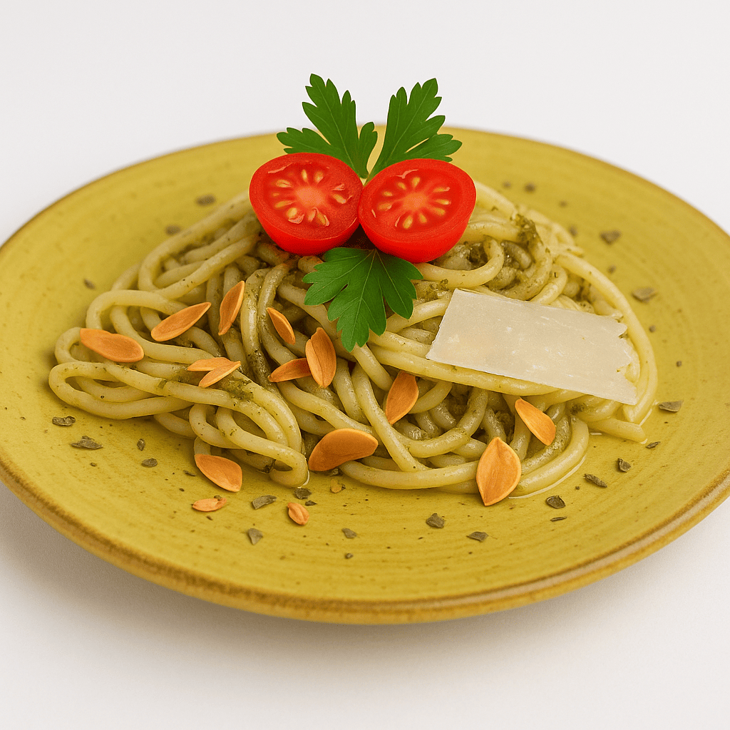 Espaguete Al Pesto