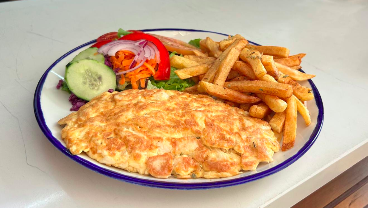 Omelete de Frango