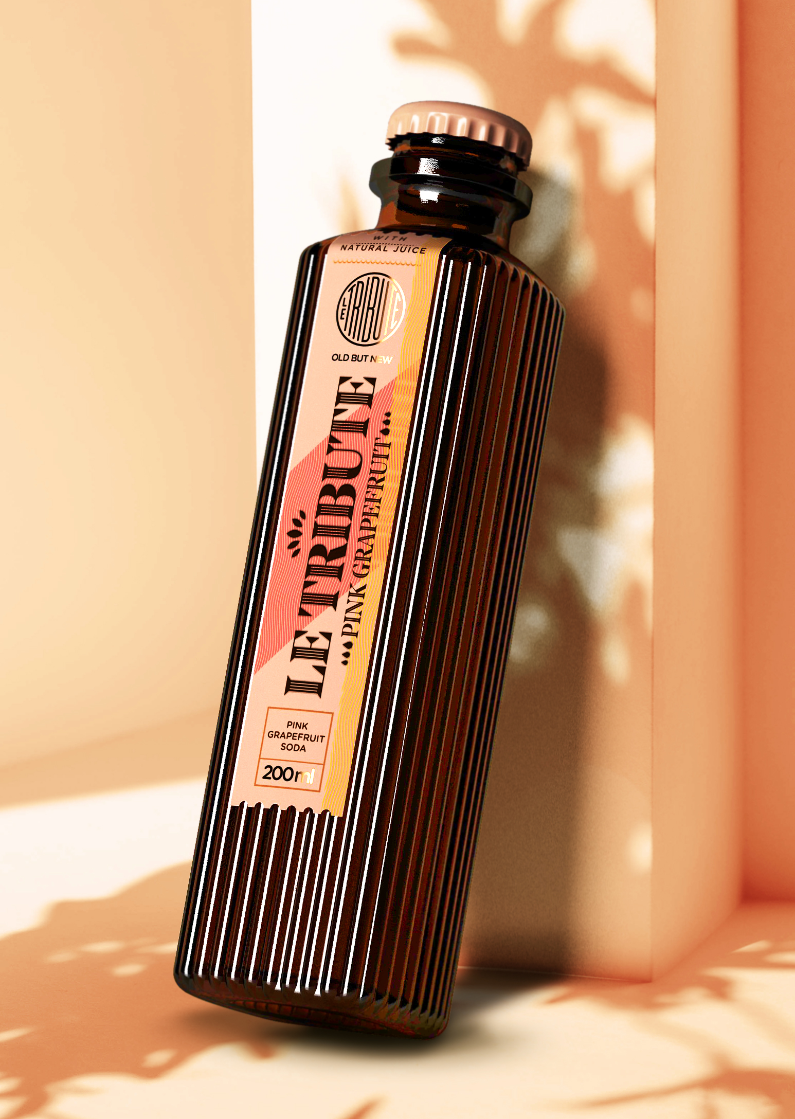 LE TRIBUTE PINK GRAPEFRUIT SODA