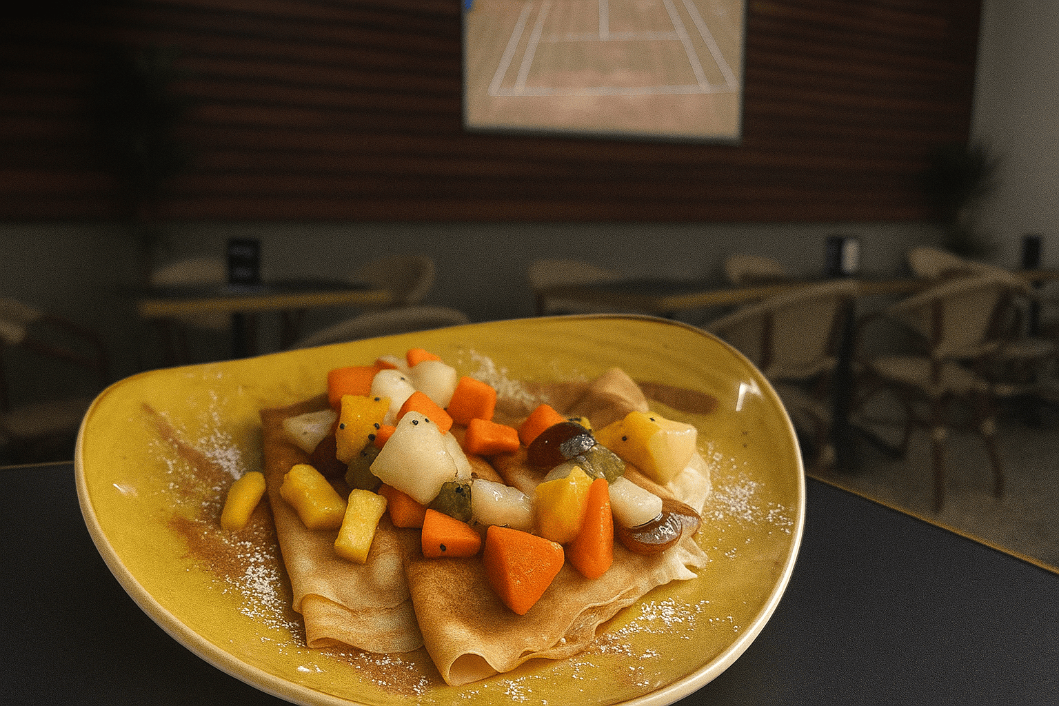 Crepe Fruta Da Época