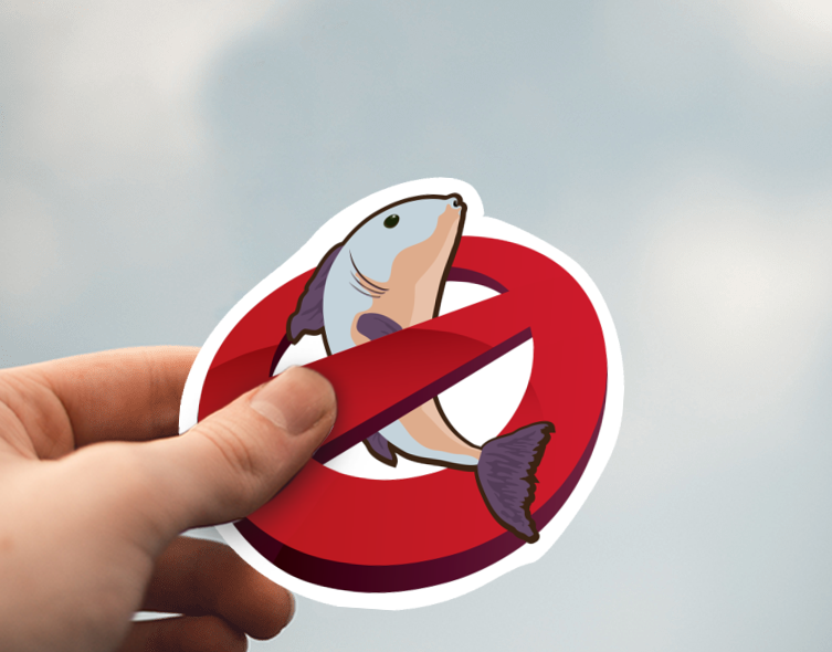 (38) Removable White Vinyl Semi-Glossy Die-Cut Sticker