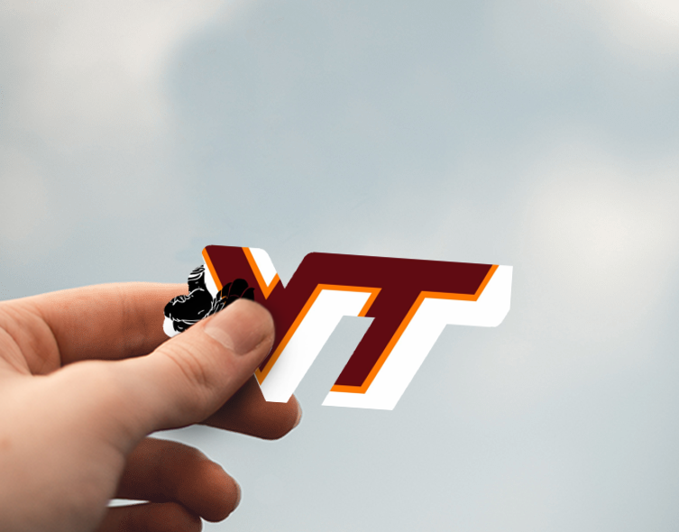 (38) Removable White Vinyl Semi-Glossy Die-Cut Sticker