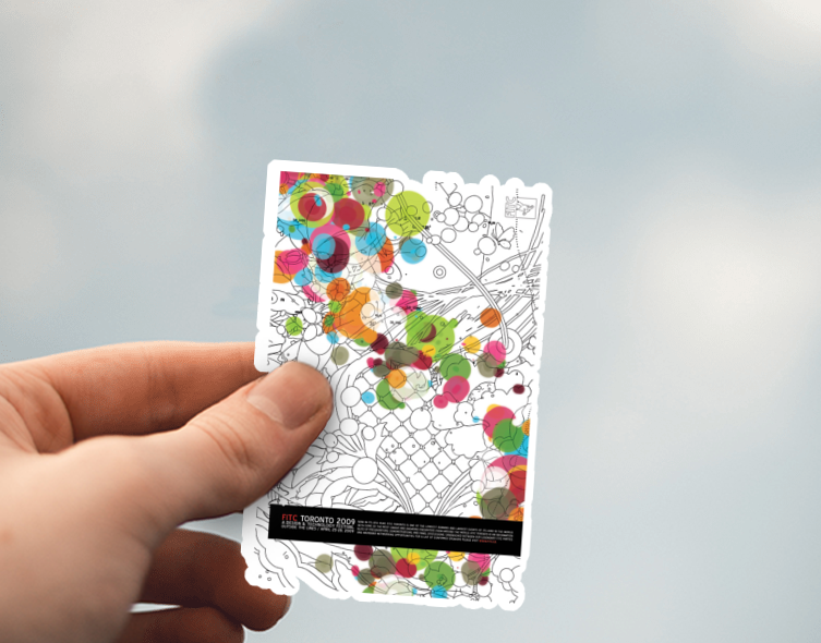 (38) Removable White Vinyl Semi-Glossy Die-Cut Sticker