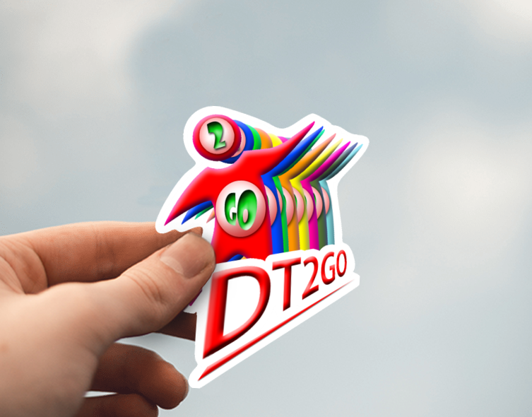 (38) Removable White Vinyl Semi-Glossy Die-Cut Sticker