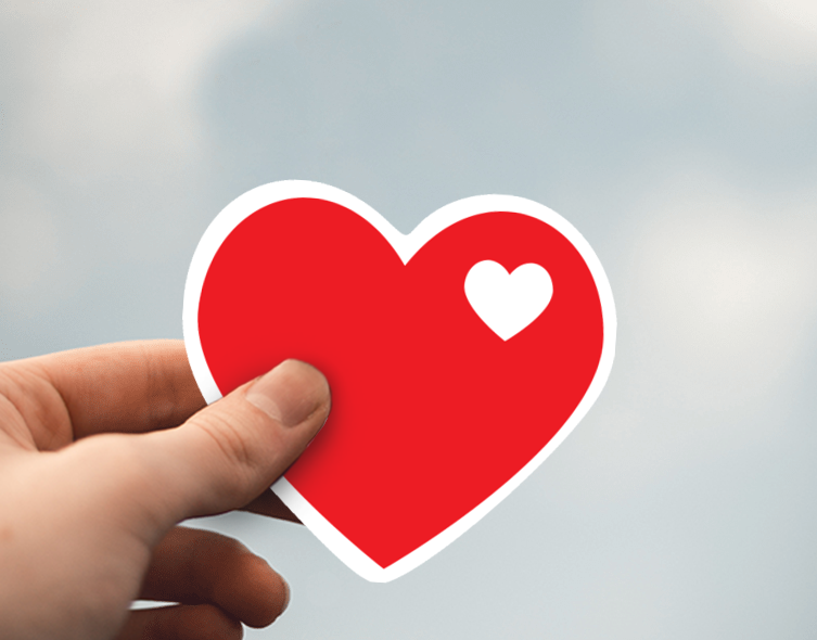 (38) Removable White Vinyl Semi-Glossy Die-Cut Sticker