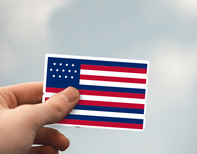 (38) Removable White Vinyl Semi-Glossy Die-Cut Sticker