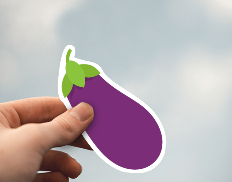 (38) Removable White Vinyl Semi-Glossy Die-Cut Sticker