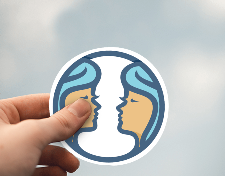 (38) Removable White Vinyl Semi-Glossy Die-Cut Sticker