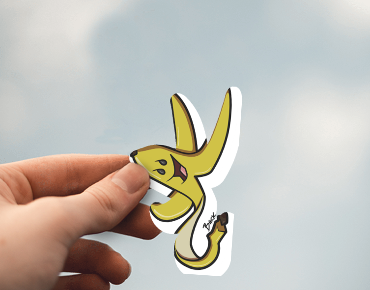 (38) Removable White Vinyl Semi-Glossy Die-Cut Sticker