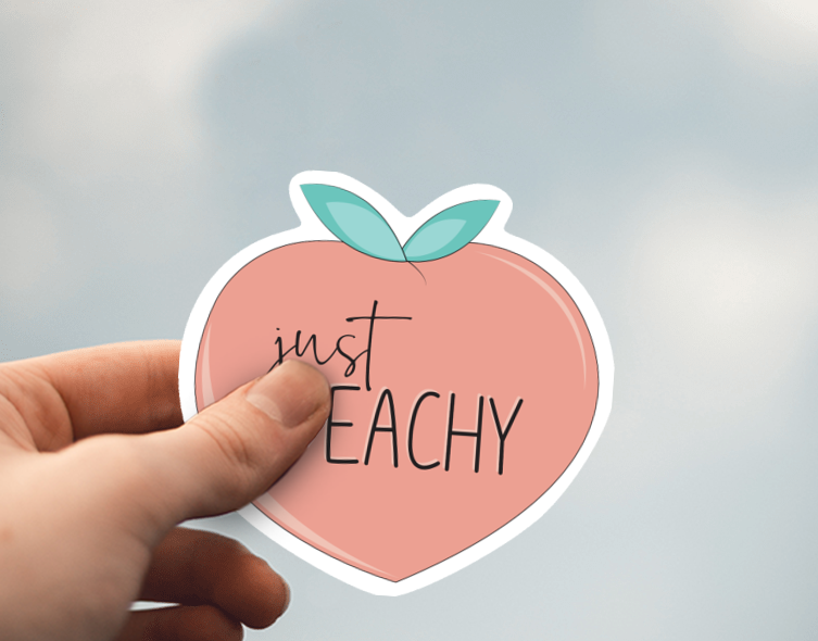 (38) Removable White Vinyl Semi-Glossy Die-Cut Sticker