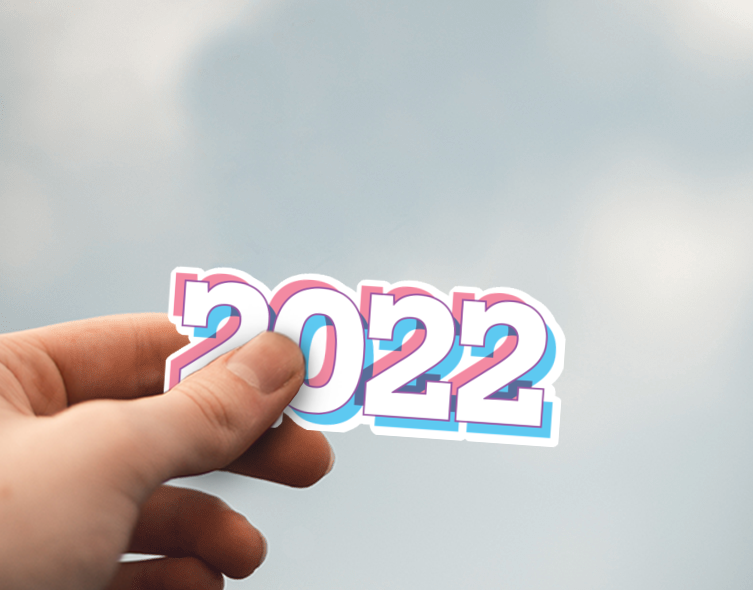 (38) Removable White Vinyl Semi-Glossy Die-Cut Sticker