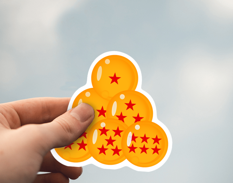 (38) Removable White Vinyl Semi-Glossy Die-Cut Sticker