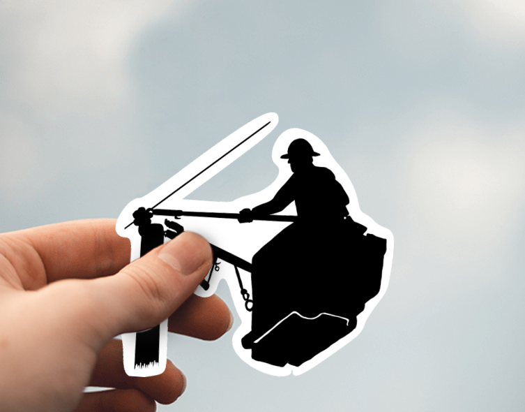 (38) Removable White Vinyl Semi-Glossy Die-Cut Sticker