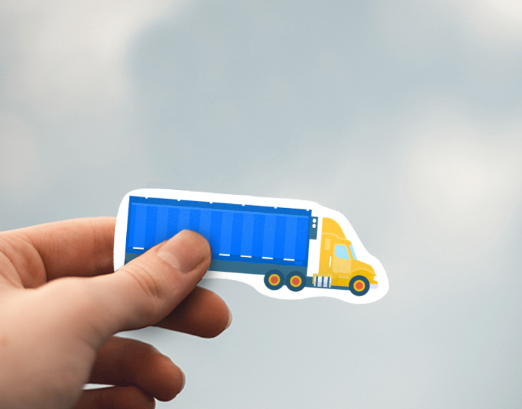 (38) Removable White Vinyl Semi-Glossy Die-Cut Sticker