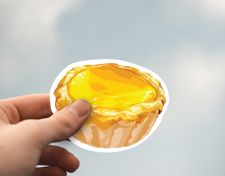 (38) Removable White Vinyl Semi-Glossy Die-Cut Sticker