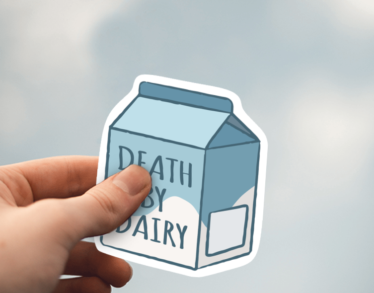 (38) Removable White Vinyl Semi-Glossy Die-Cut Sticker