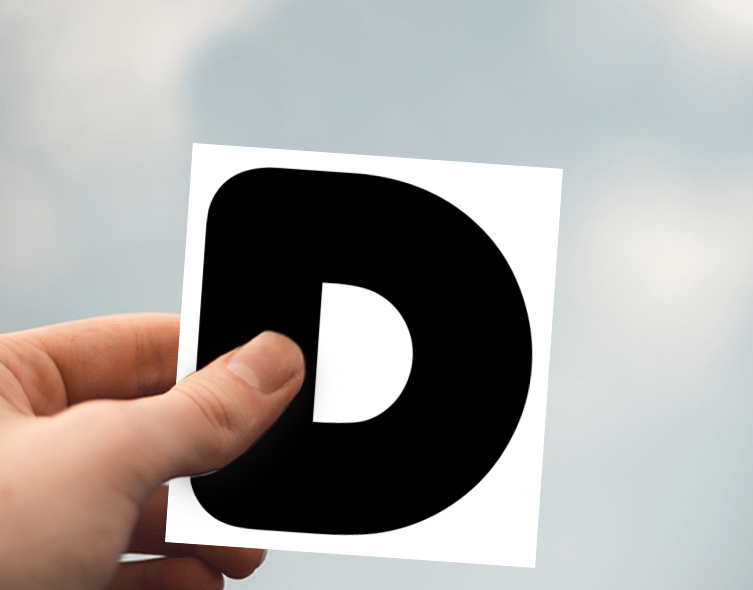 (38) Removable White Vinyl Semi-Glossy Die-Cut Sticker