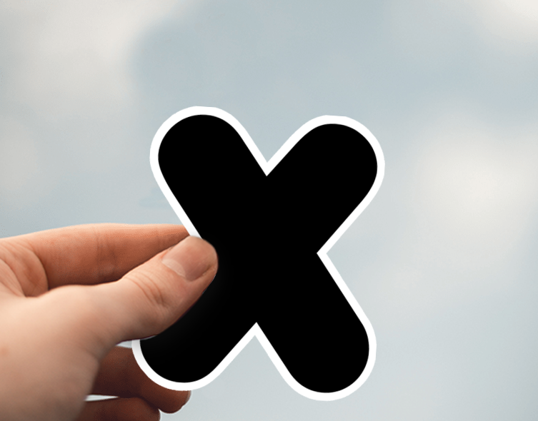 (38) Removable White Vinyl Semi-Glossy Die-Cut Sticker