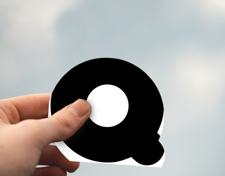 (38) Removable White Vinyl Semi-Glossy Die-Cut Sticker