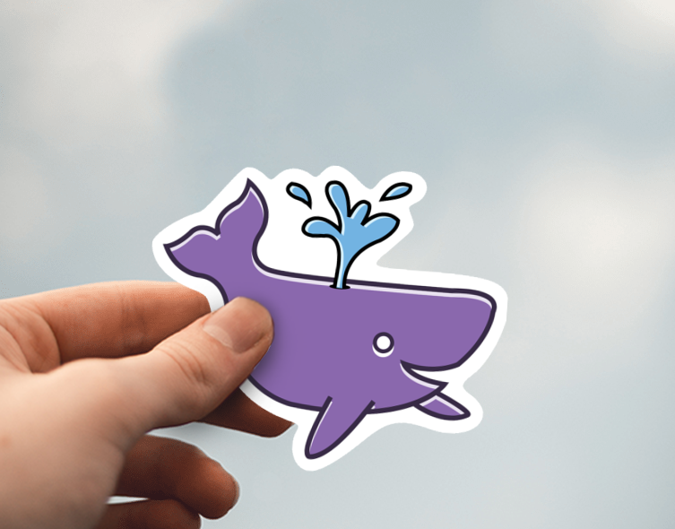 (38) Removable White Vinyl Semi-Glossy Die-Cut Sticker