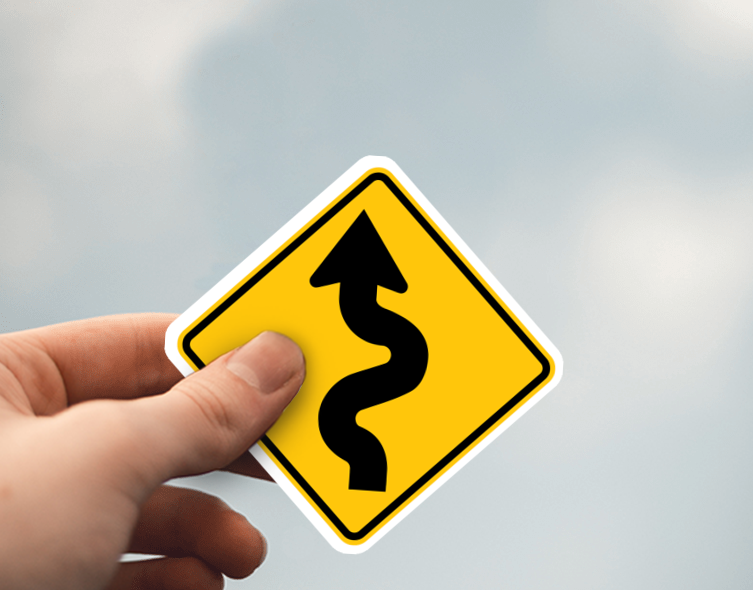 (38) Removable White Vinyl Semi-Glossy Die-Cut Sticker