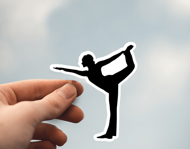 (38) Removable White Vinyl Semi-Glossy Die-Cut Sticker