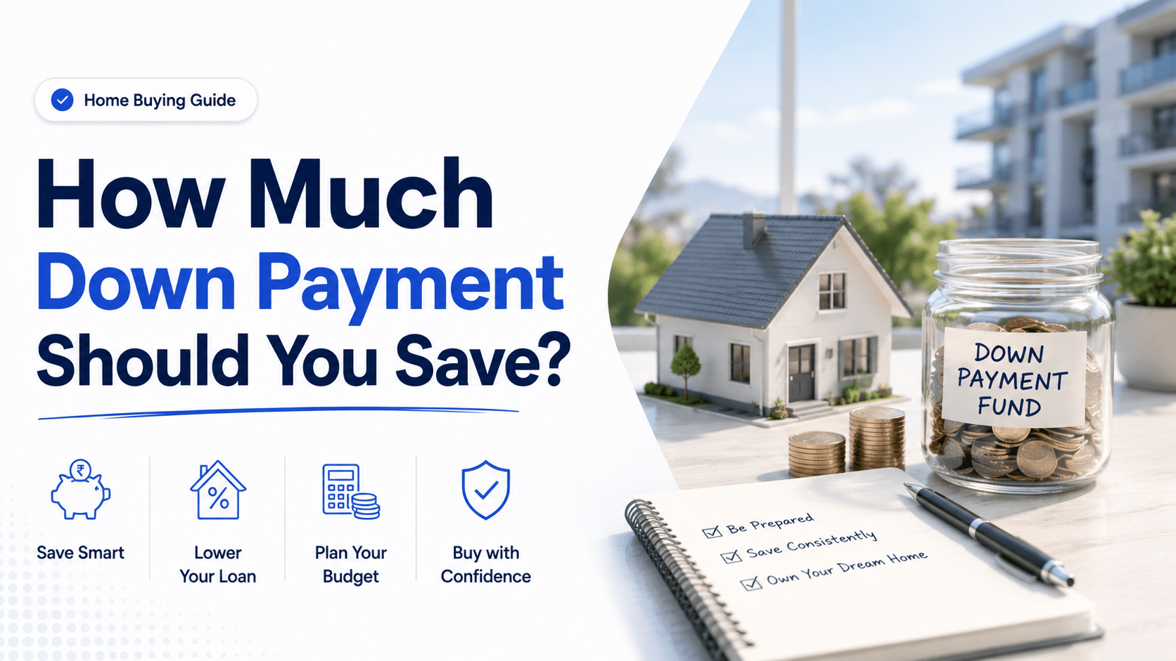 How Much Down Payment Should You Save?