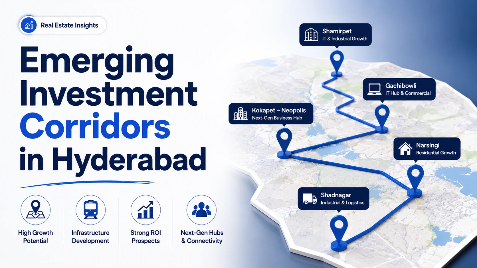 Emerging Investment Corridors in Hyderabad