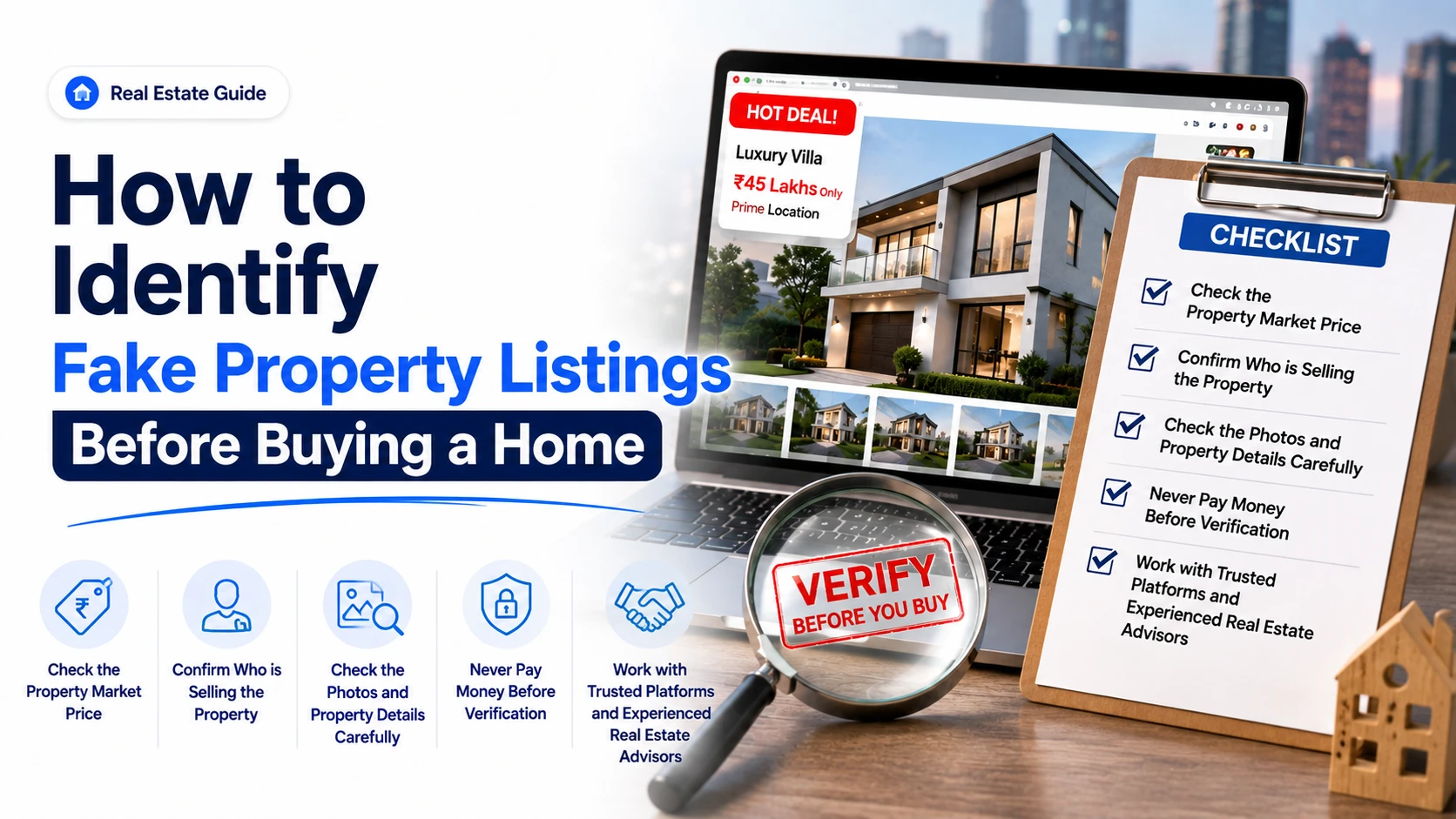 How to Identify Fake Property Listings Before Buying a Home