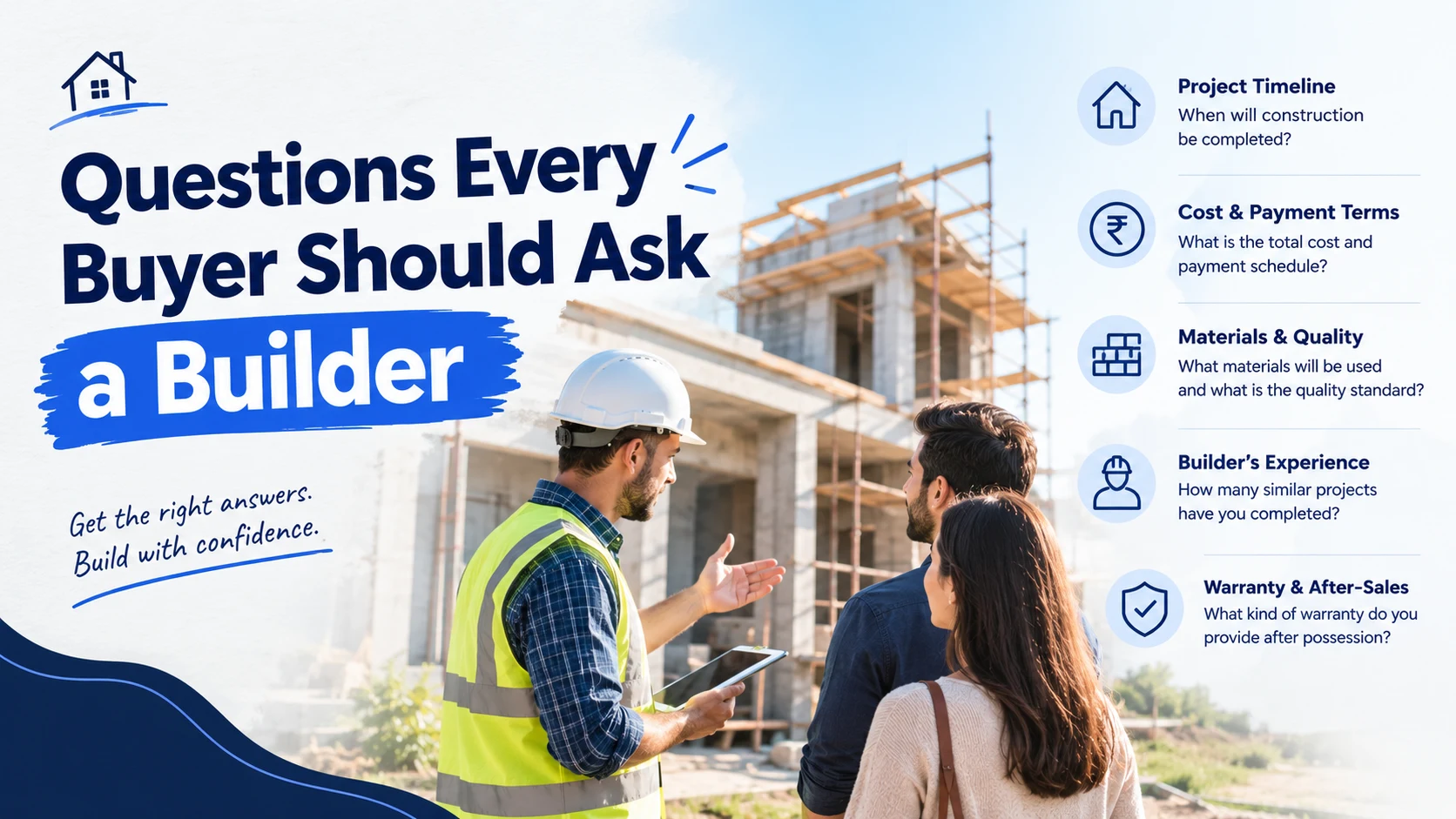Questions Every Buyer Should Ask a Builder