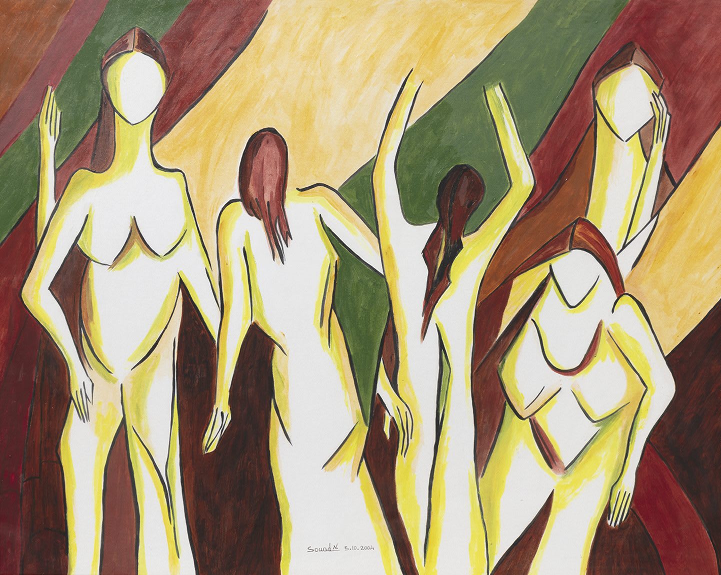 Four Women — detail