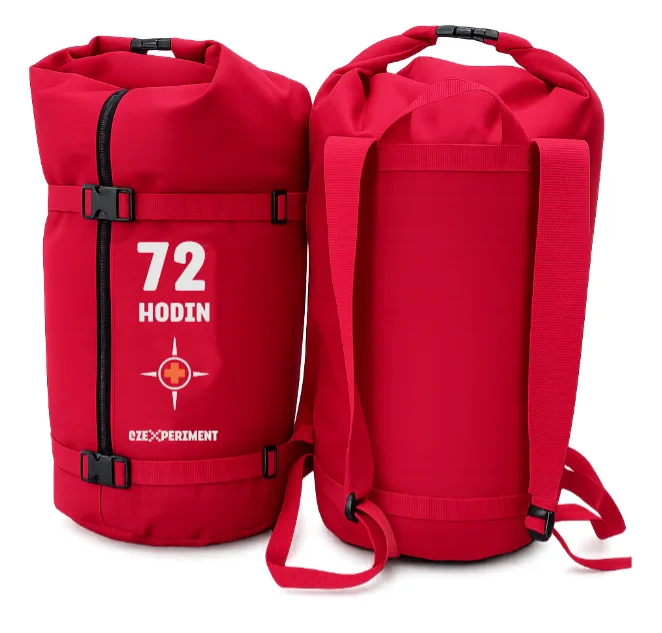 Vývoj evakuačního zavazadla Projekt 72 hodin