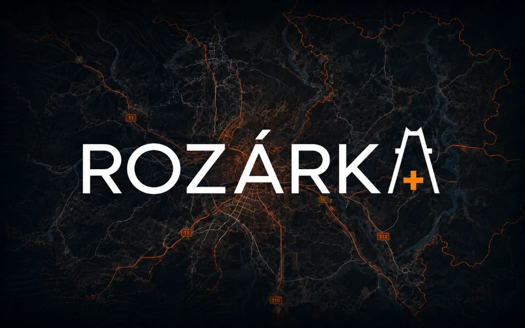 Mapa Rozárka