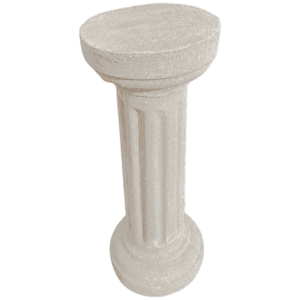 Round Column in Light Cement