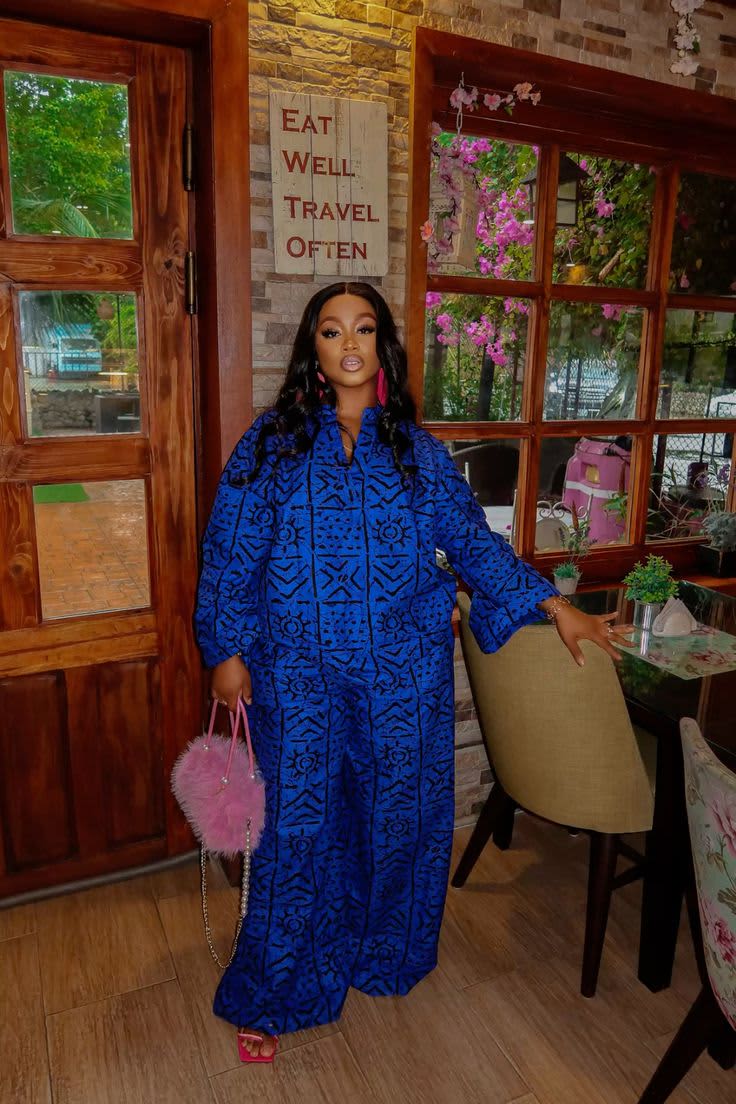 2 pcs baggy Ankara set 