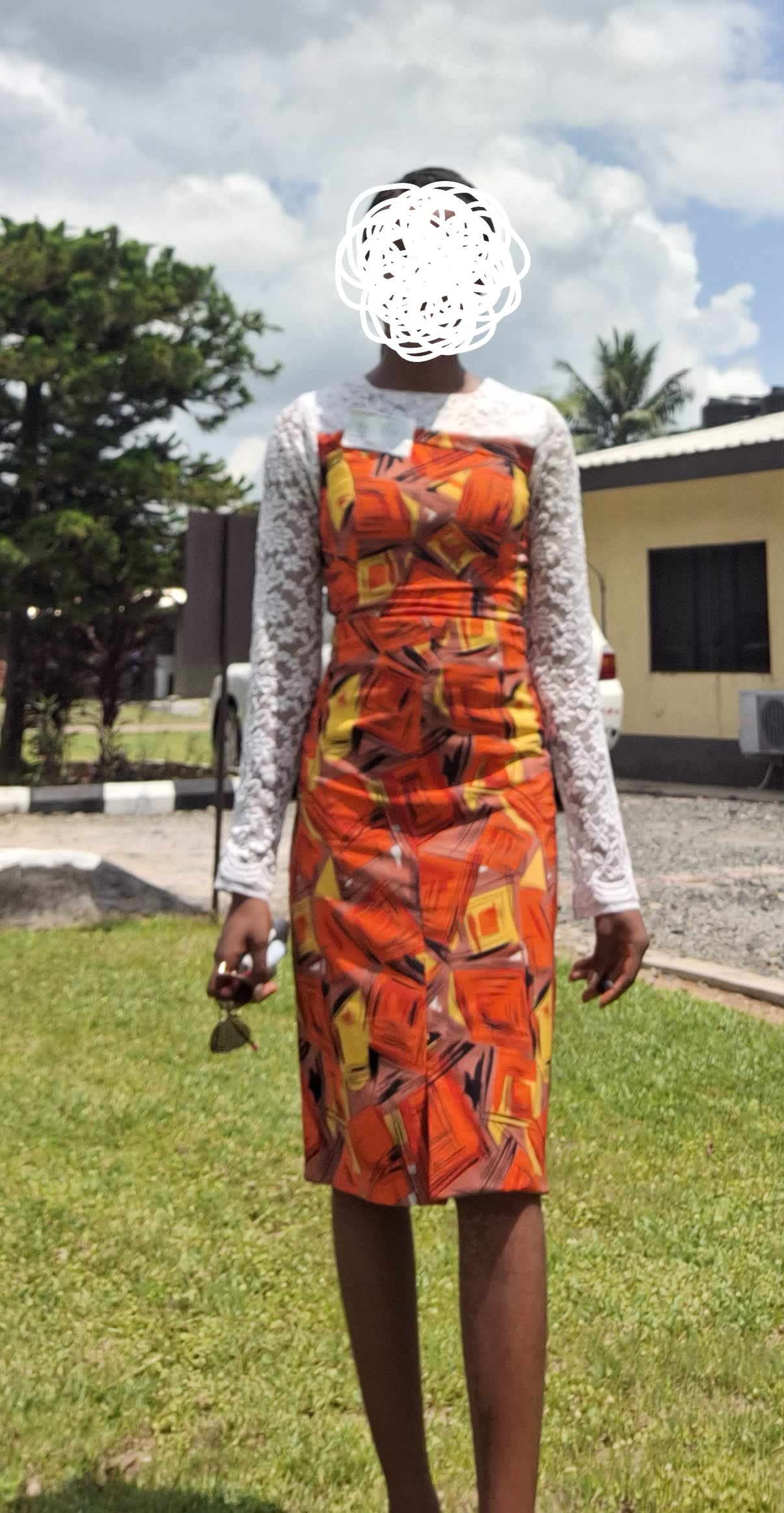 Crepe Gown