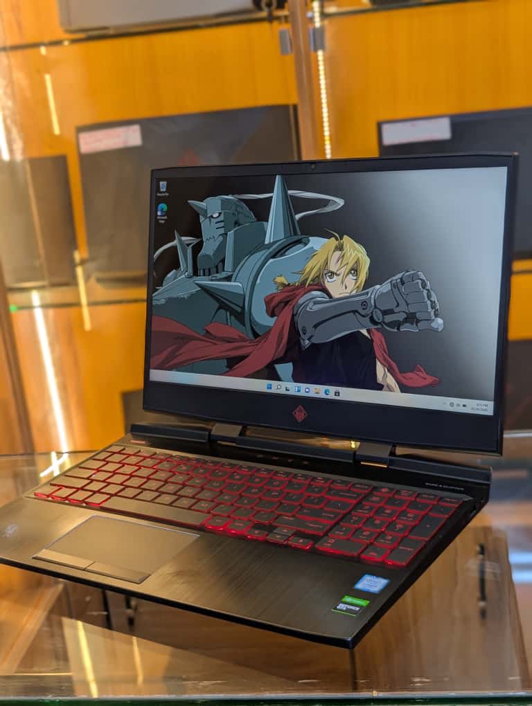 HP omen15/i5/9th Gen/16gbram/4gb GTX Nvidia graphics 