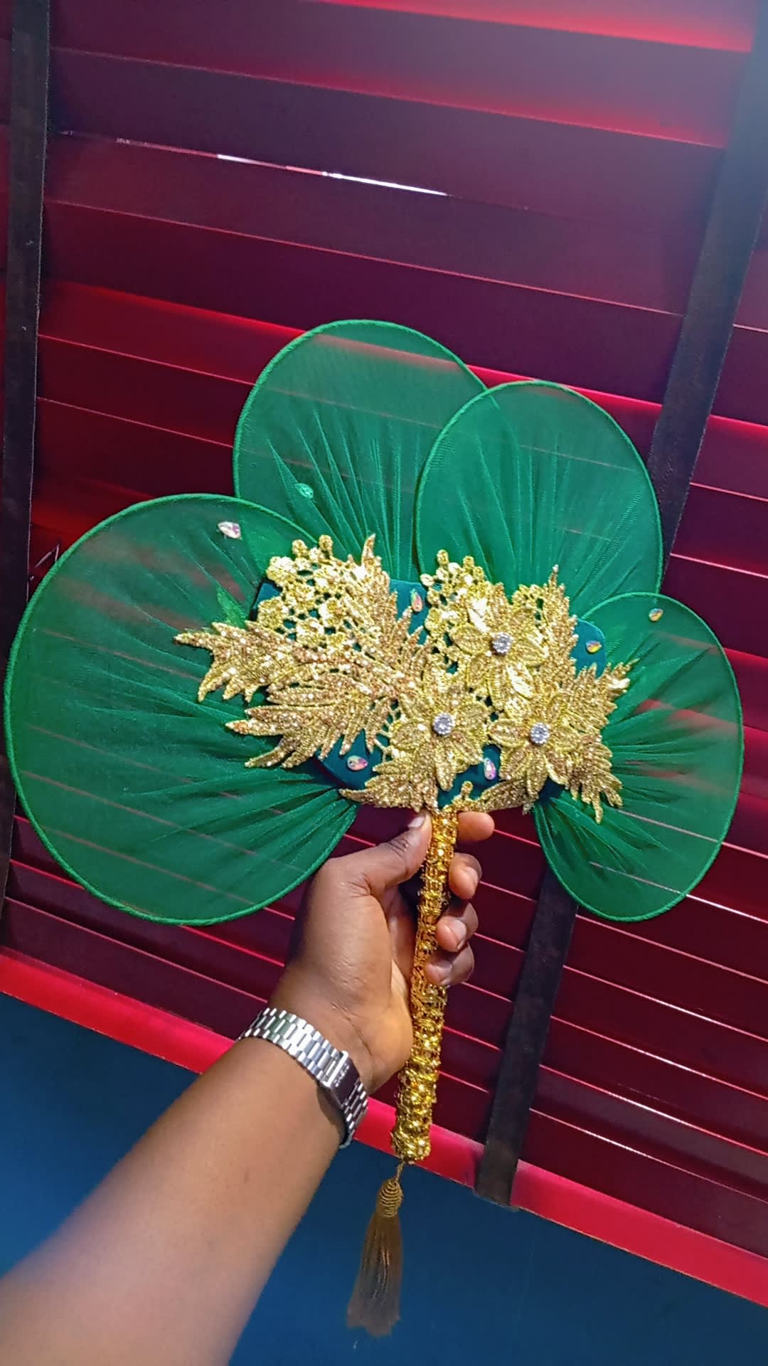 3D bridal/asheobi Handfan