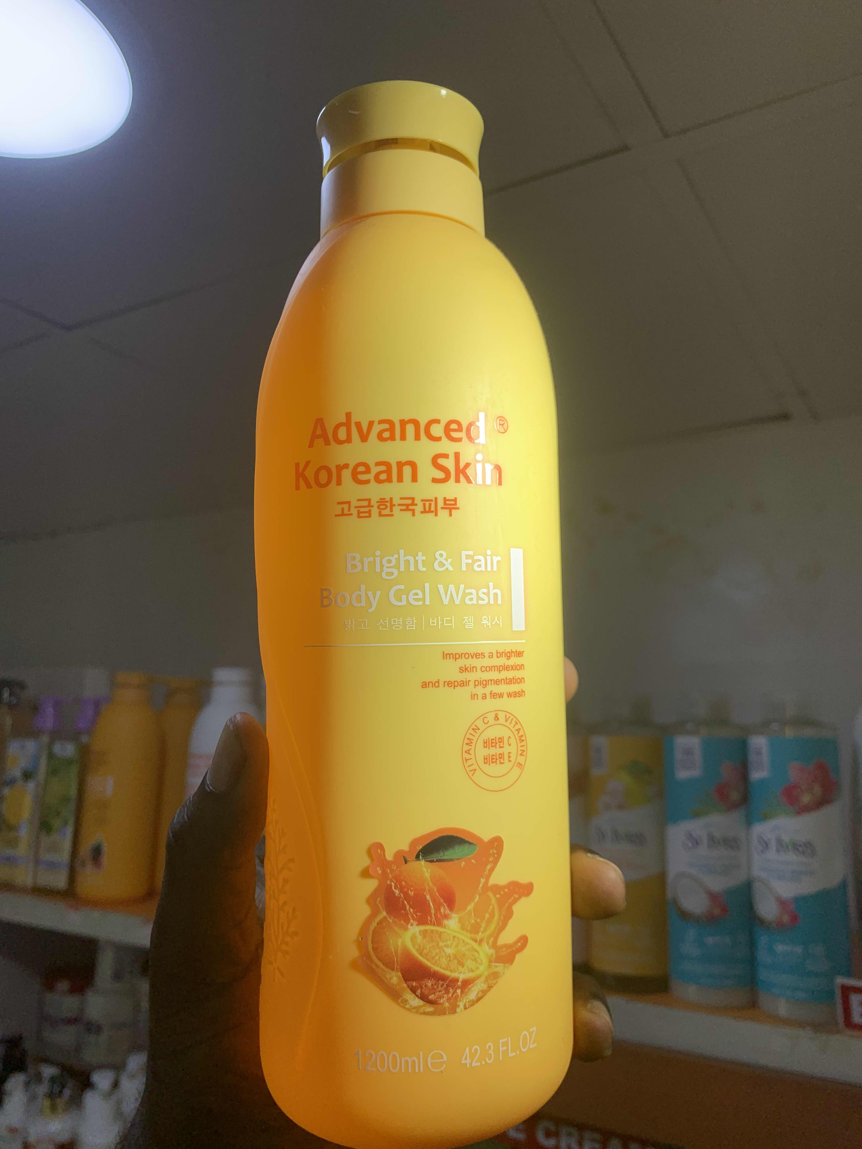 Advanced Korean body wash 